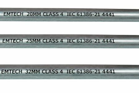 EMTECH Brand BS4568 / IEC61386 Class 4 Conduit